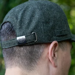 Clearance Ostermayer Jagd Kappe aus Merinoloden Unisex (Grün)