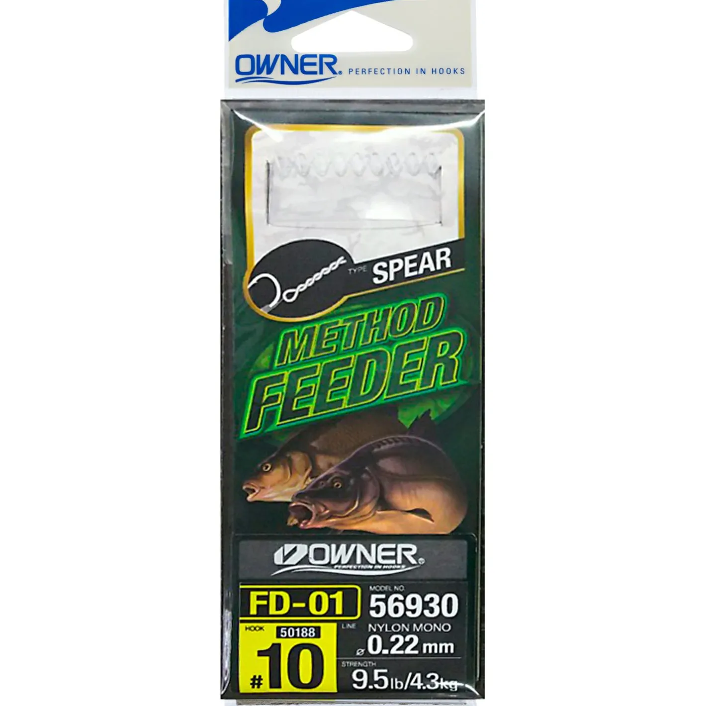 Best Owner Angelhaken mit Speer Method Feeder