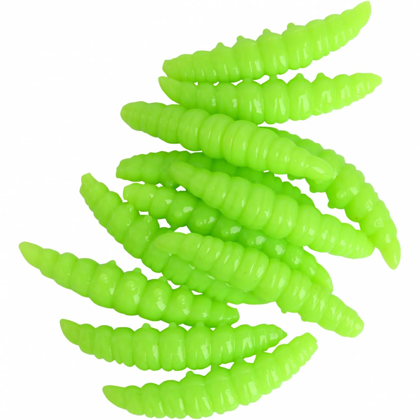 Paladin Gummiköder ·Gummimaden & Gummiwürmer<Auftriebsköder Bienenmade BigBig (chartreuse)