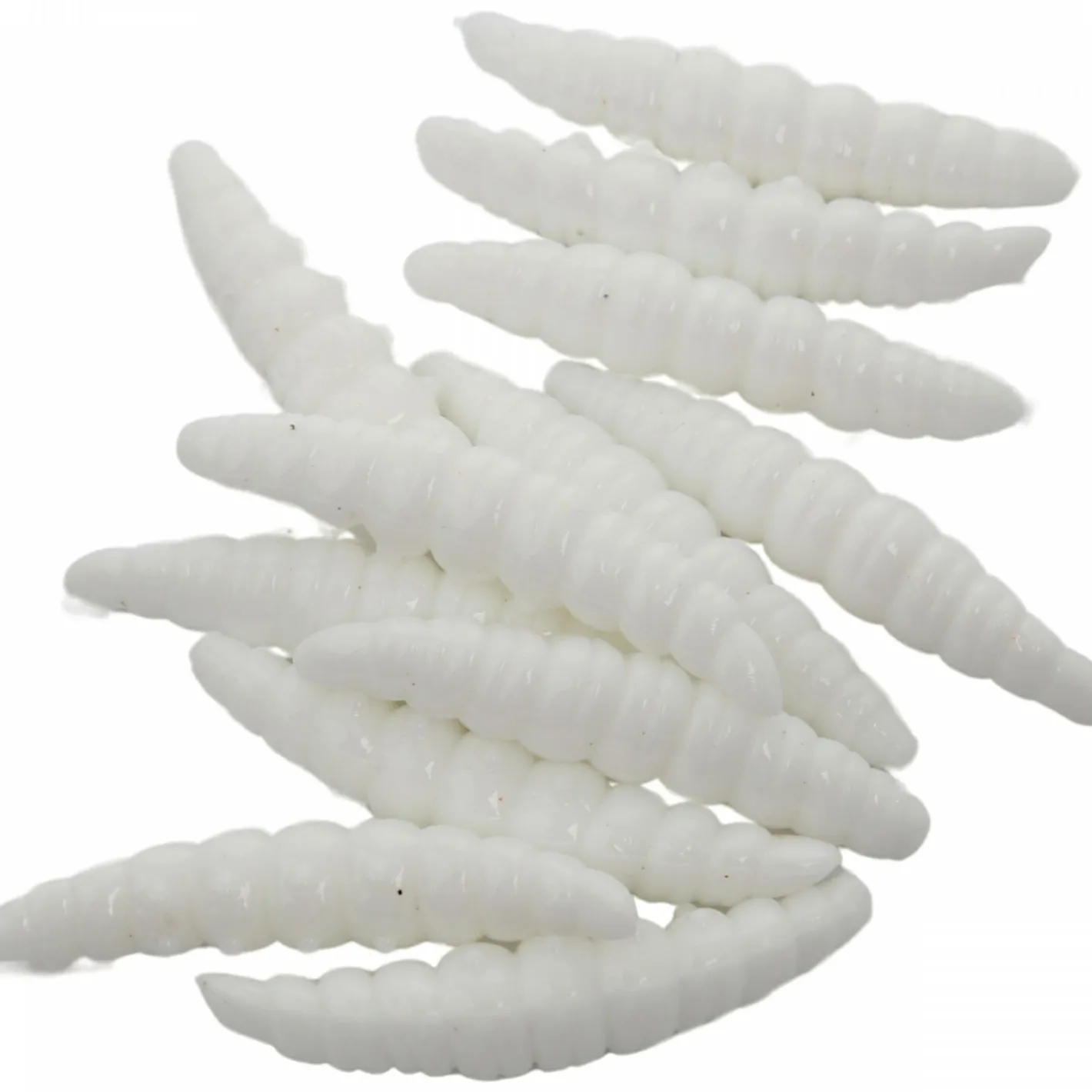 Paladin Gummiköder ·Gummimaden & Gummiwürmer<Auftriebsköder Bienenmade BigBig (weiß)