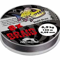 Paladin Geflochtene Schnüre<Pantherline Braid 8fach geflochten (stahl grau)