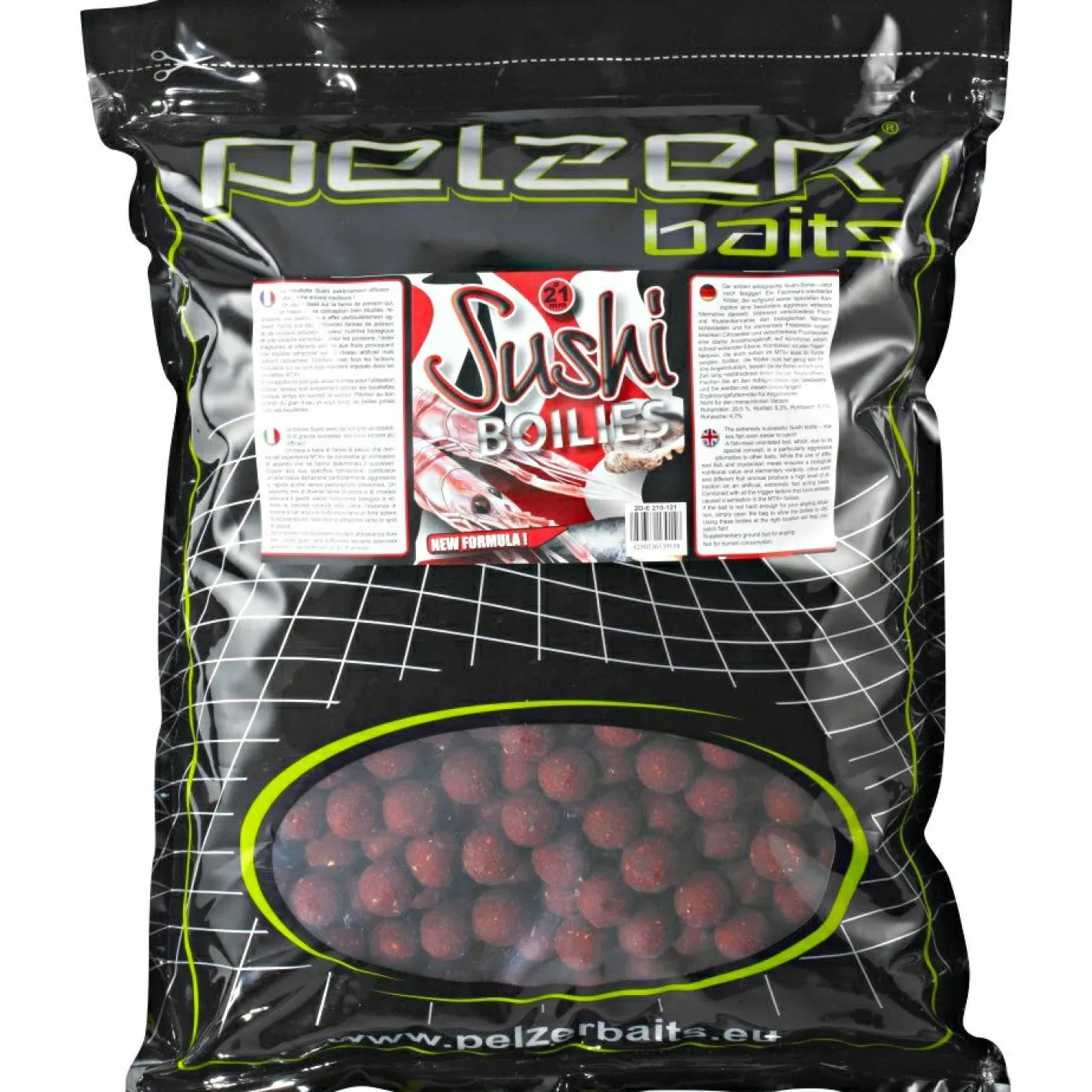 Pelzer Karpfenfutter·Boilies & Popup Boilies|Karpfenfutter<Boilies Sushi (1000 g)
