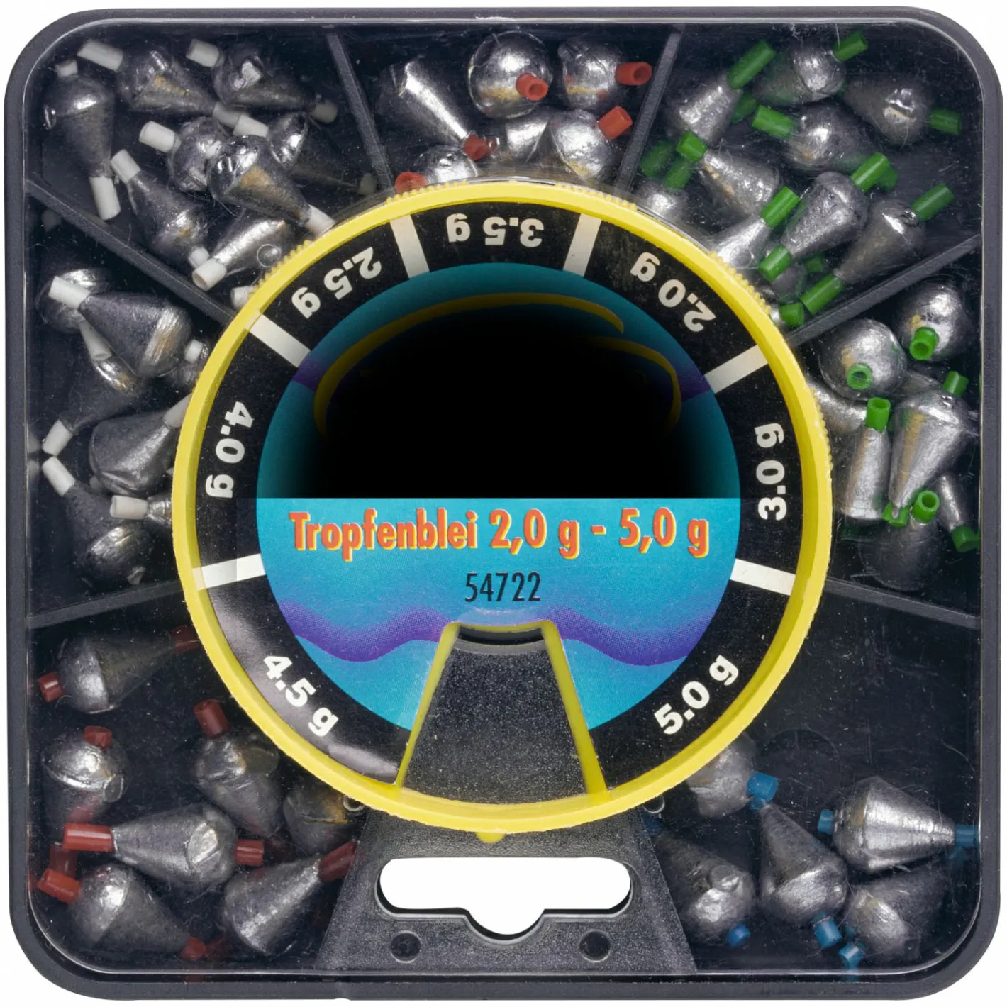 Clearance Perca Original Tropfenblei-Sortiment (2,0-5,0 g)