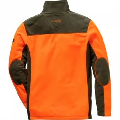 Percussion Angelpullover & -Strickjacken<Fleece Sweater (khaki/orange)