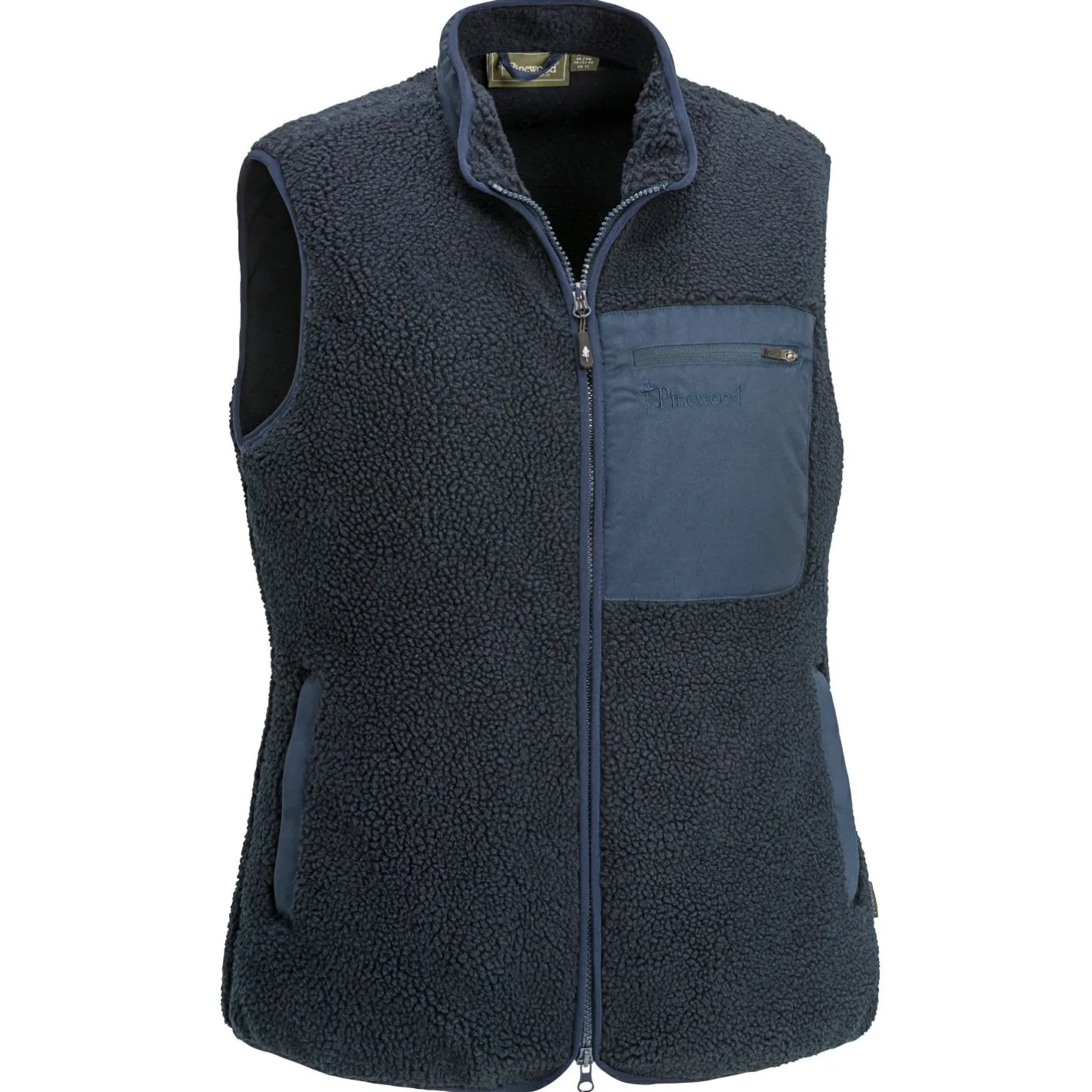 Pinewood Pile Vest Damen (D.Navy)