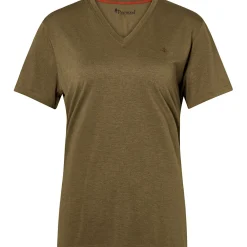 Clearance Pinewood Finnveden Forest Women T-Shirt Damen (Olive Green)