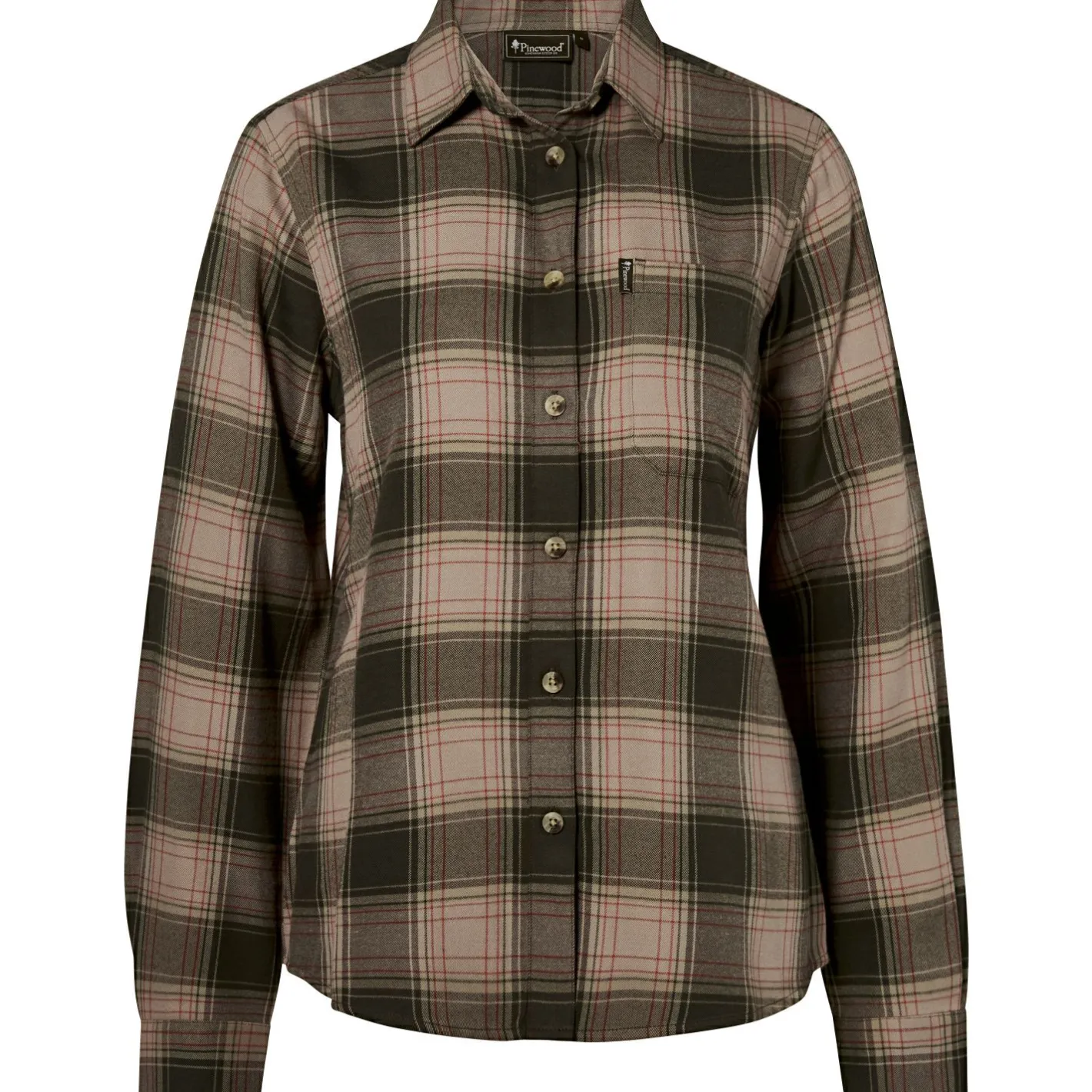Pinewood Damen Angelshirts & -Oberteile<Finnveden Forest OnceMore Flannel Shirt