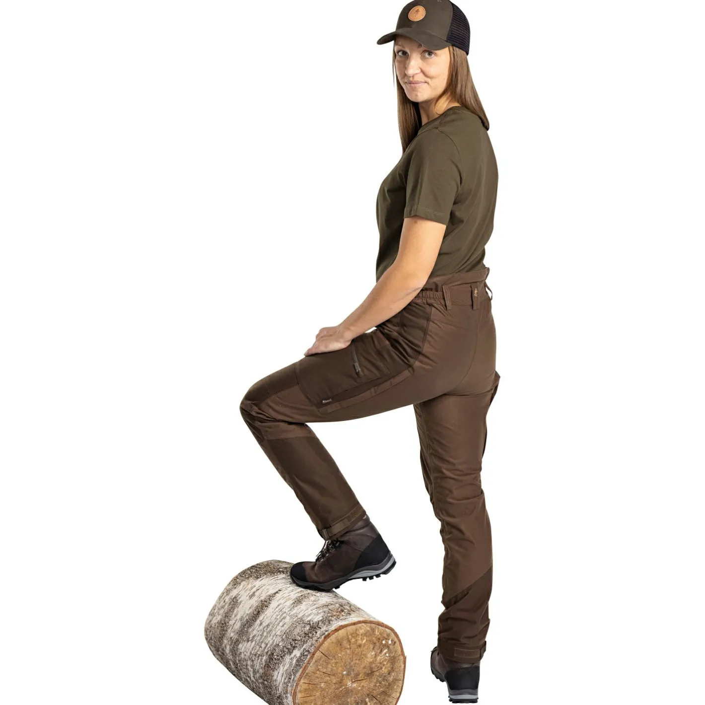 Pinewood Damen Angelhosen<Furudal Active Trouser Damen (H.Brown/Suede Brown)