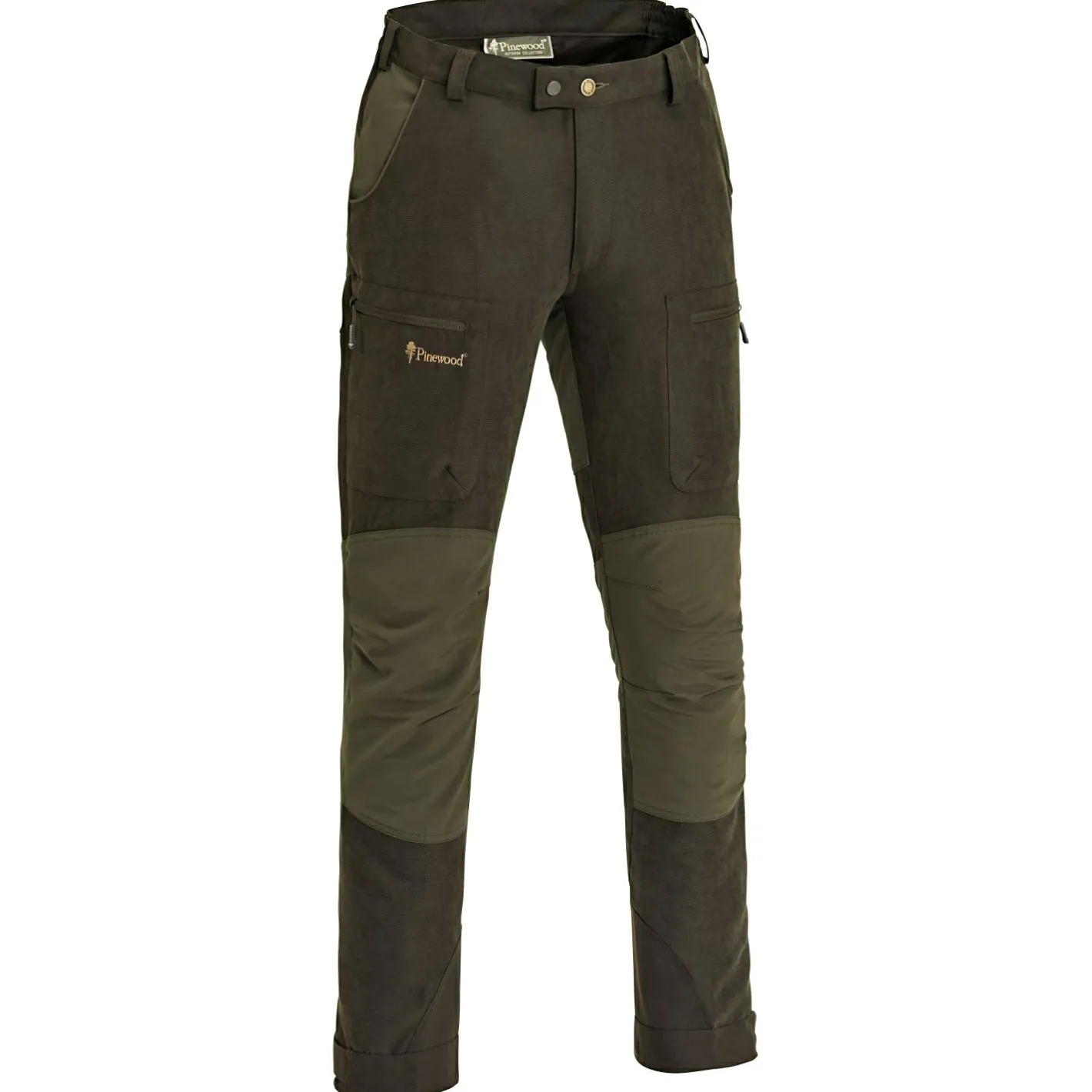 Hot Pinewood Furudal Caribou Hunt Extreme Trouser Herren (Suede Brown/D.Olive)