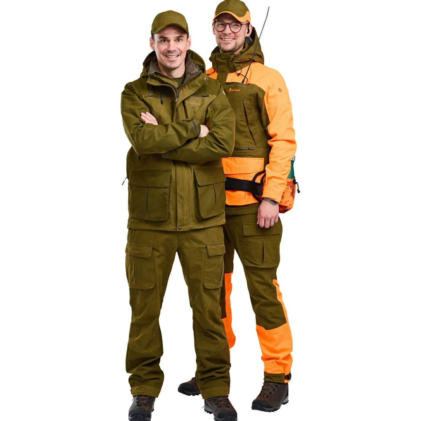 Pinewood Outdoor- & Angler-Cargohosen<Furudal Expert 2L Hunting Trouser Herren (Olive Green)