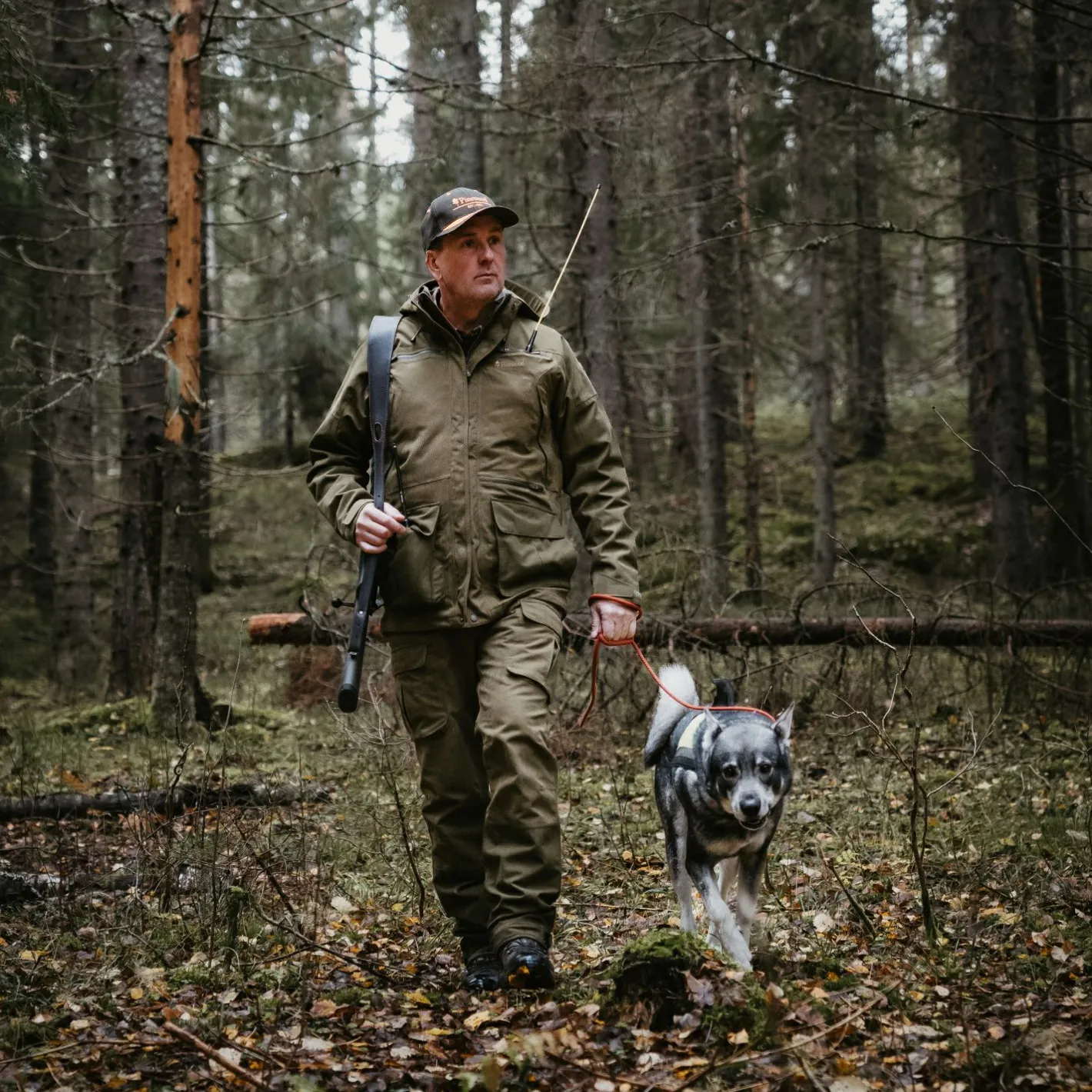 Pinewood Outdoor- & Angler-Cargohosen<Furudal Expert 2L Hunting Trouser Herren (Olive Green)