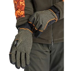 Pinewood Outdoor- & Angel-Handschuhe<Furudal Thorn Resist Glove Unisex (Mossgreen/Black)