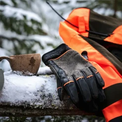 Pinewood Outdoor- & Angel-Handschuhe<Furudal Thorn Resist Glove Unisex (Mossgreen/Black)