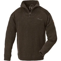 Best Pinewood Hurricane Sweater Herren (Brown Melange)