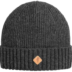 Best Pinewood Knitted Wool Hat Unisex (D.Anthracite Melange)