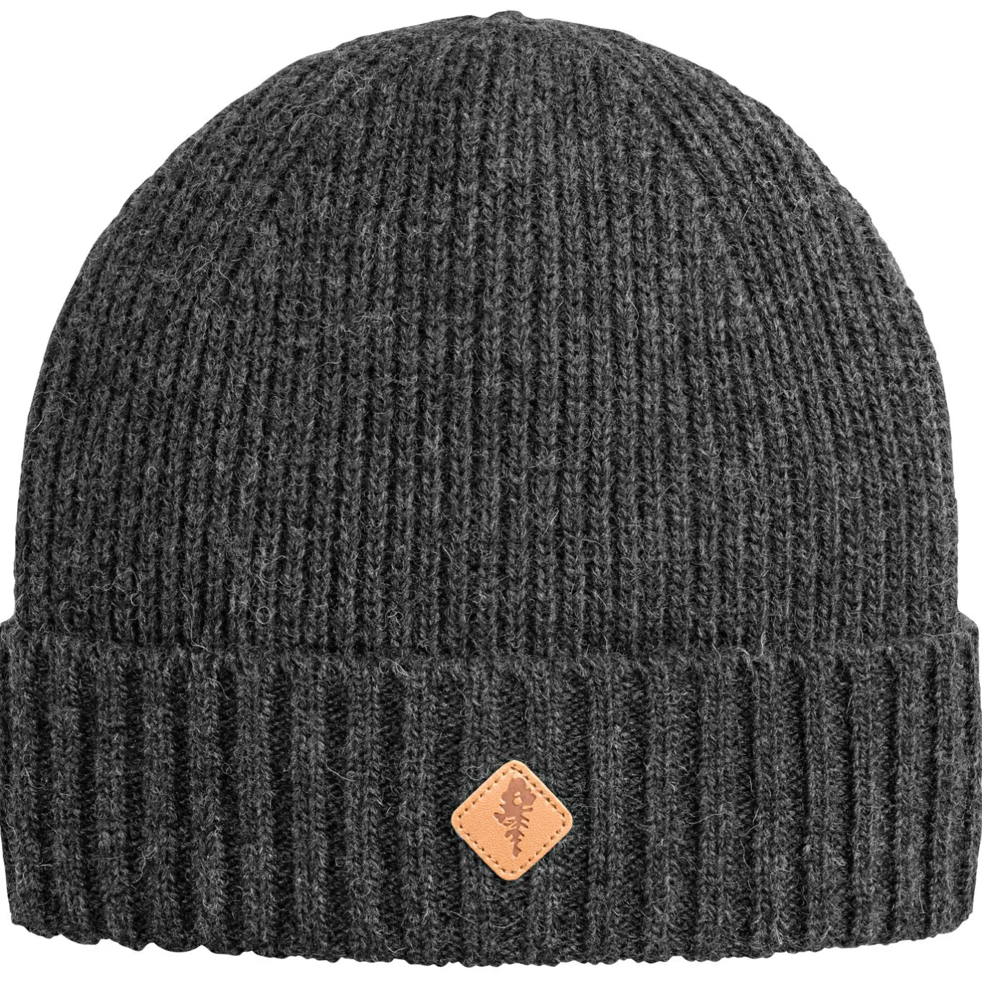 Best Pinewood Knitted Wool Hat Unisex (D.Anthracite Melange)