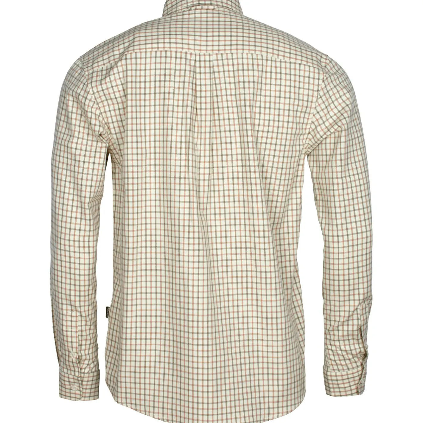 Pinewood Outdoor- & Angelhemden<Nydala Grouse Shirt Herren (Offwhite/Green)