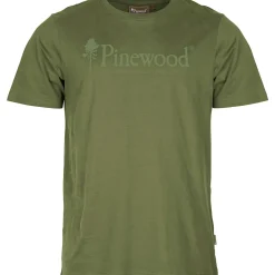 New Pinewood Outdoor Life T-Shirt Herren (Pine Green)