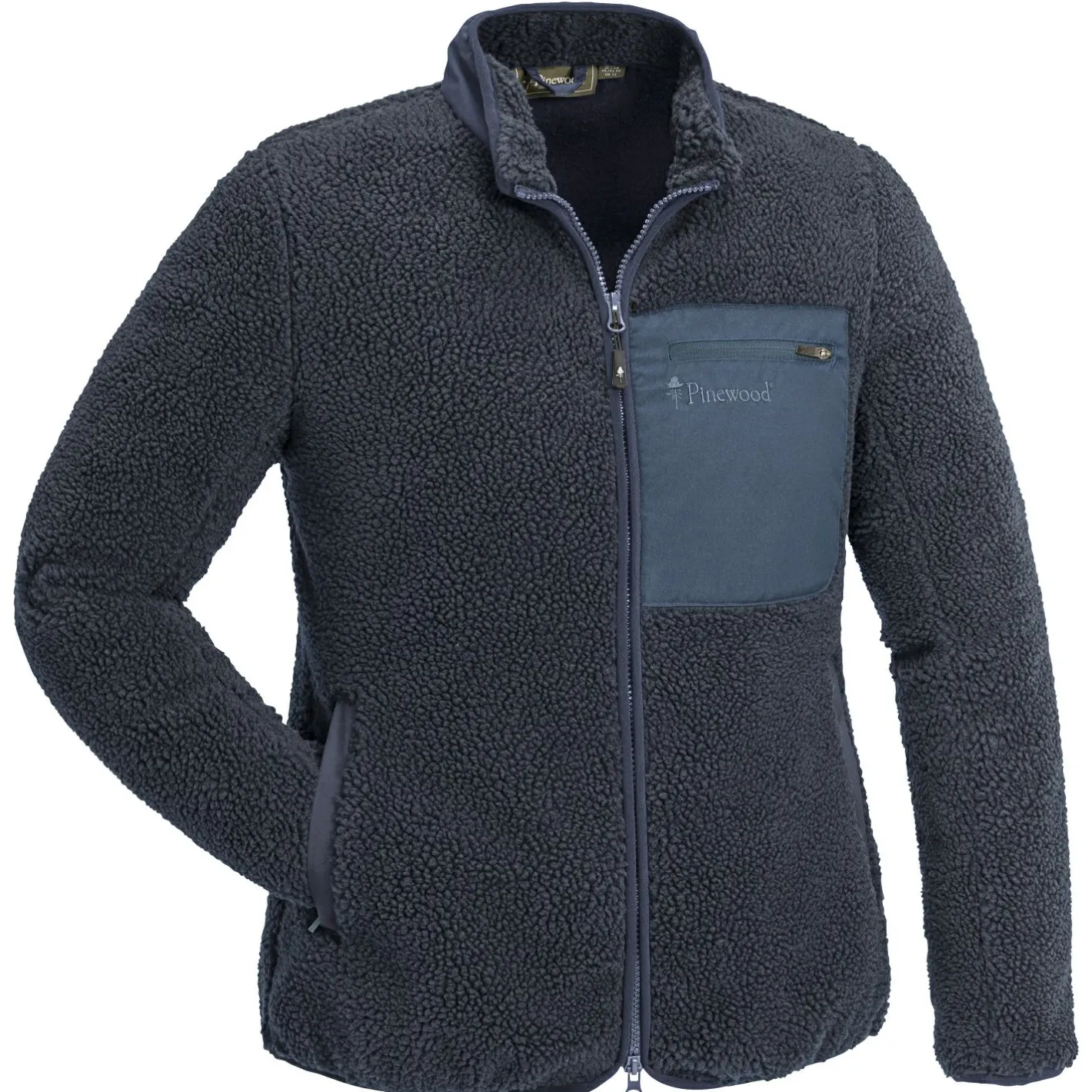 Pinewood Damen Angeljacken & -Westen<Pile Jacket Women Damen (D.Navy)