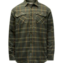 Pinewood Outdoor- & Angelhemden<Pile Overshirt Herren (D.Green/Bronze)