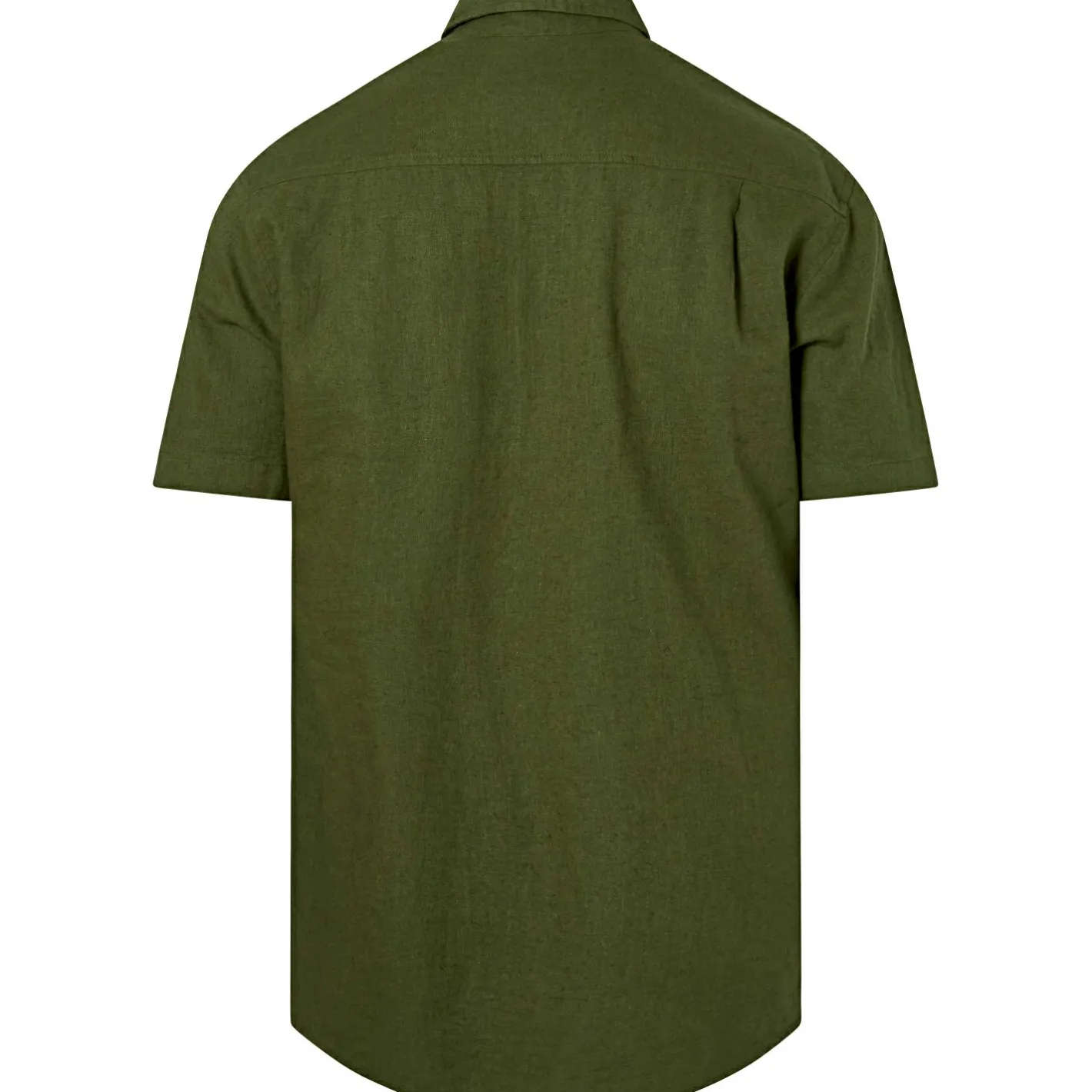Discount Pinewood Värnamo Hemp Mix S/S Shirt Herren (Pine Green)
