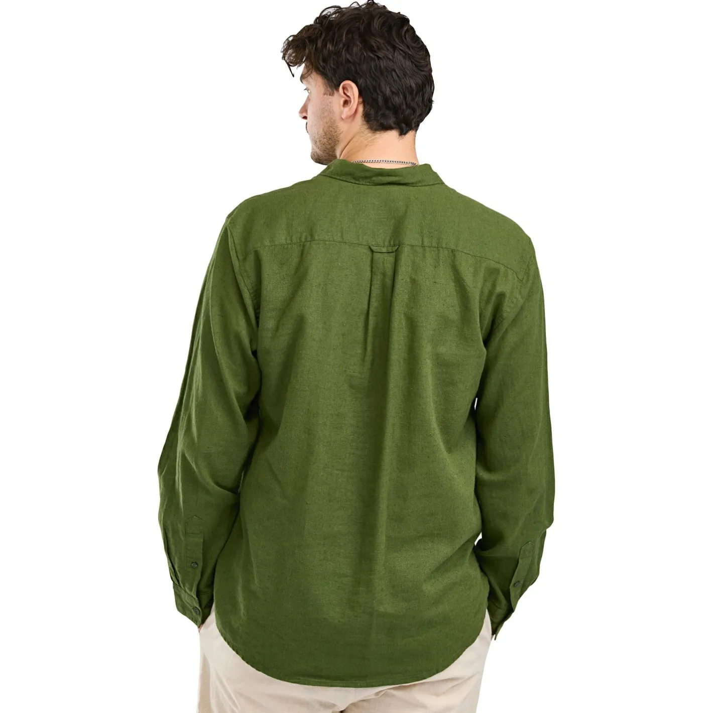 Pinewood Outdoor- & Angelhemden<Värnamo InsectSafe Hemp Mix L/S Shirt Herren (Pine Green)