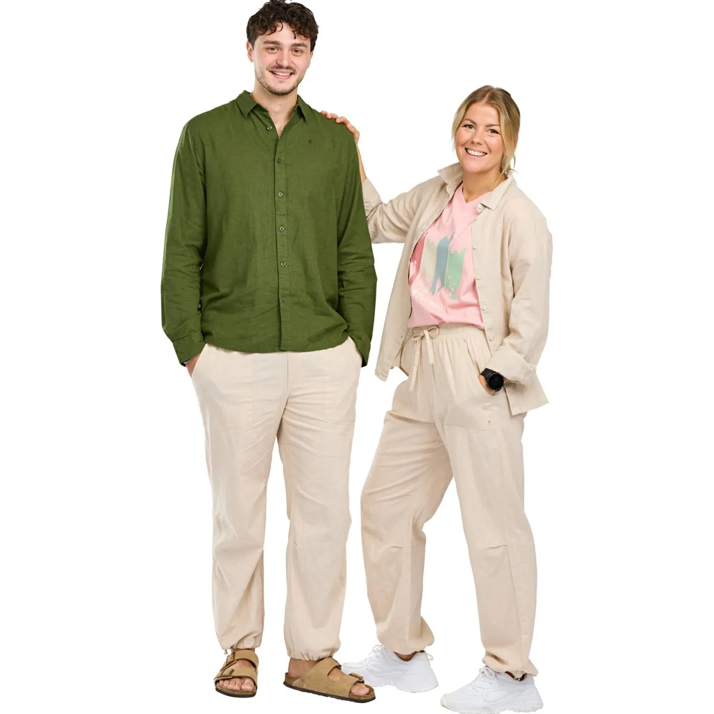 Pinewood Outdoor- & Angelhemden<Värnamo InsectSafe Hemp Mix L/S Shirt Herren (Pine Green)