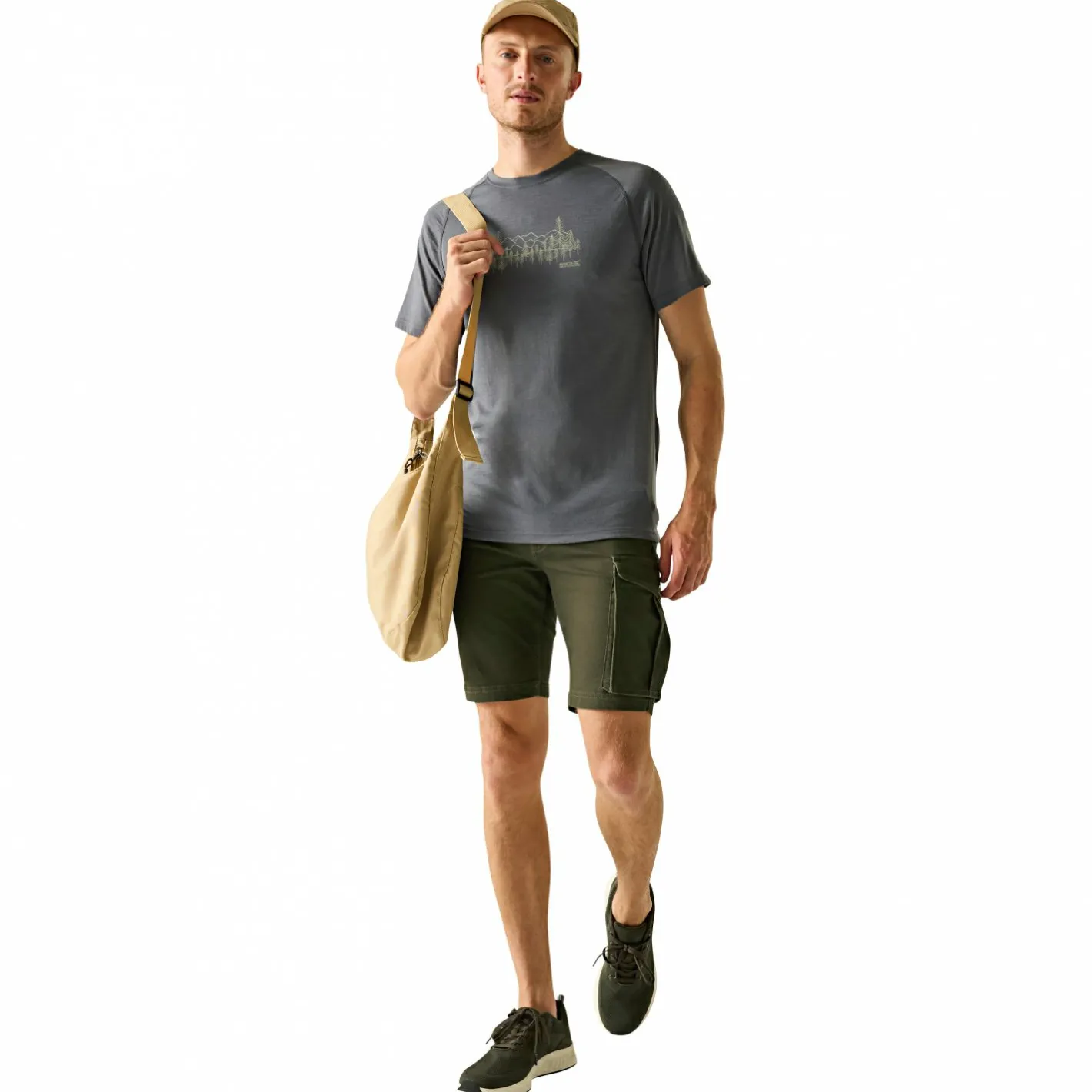 Clearance Regatta Bendrick Shorts Herren (Dark Khaki)