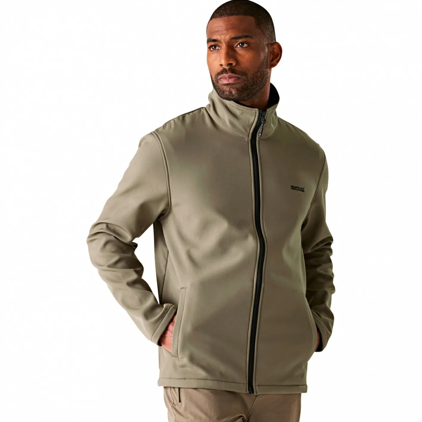 Clearance Regatta Cera V Softshell-Walkingjacke Herren (Treetop)