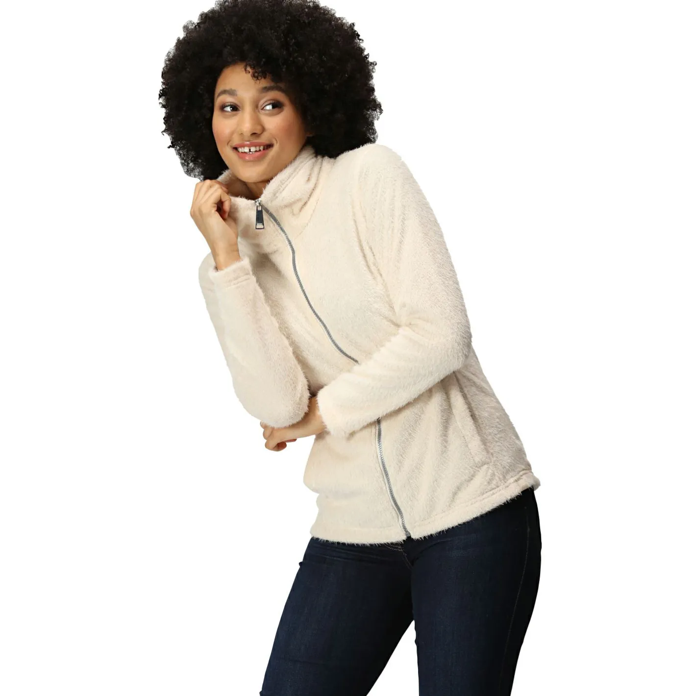 Sale Regatta Heloise Fleecejacke Damen (White)