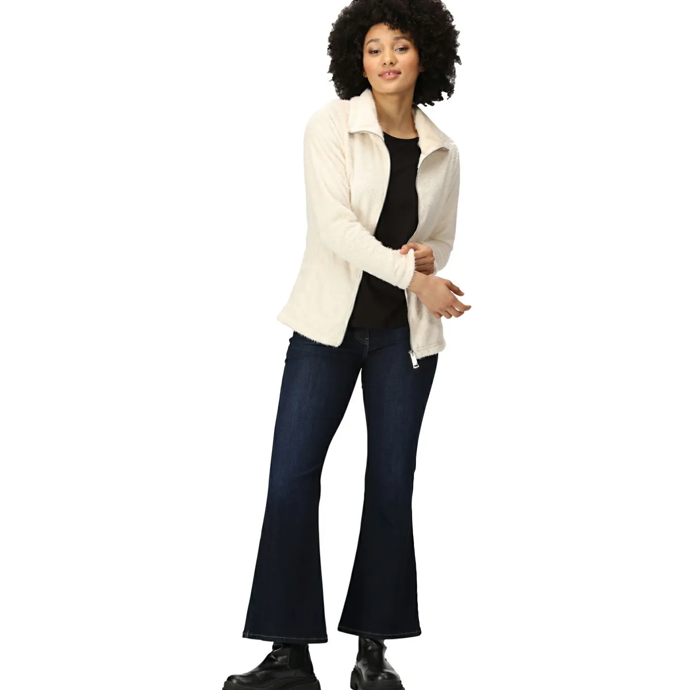 Sale Regatta Heloise Fleecejacke Damen (White)