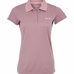 Sale Regatta Maverick V Polo-Shirt Damen (Lilas)