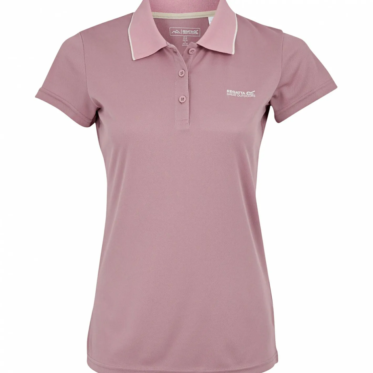 Sale Regatta Maverick V Polo-Shirt Damen (Lilas)