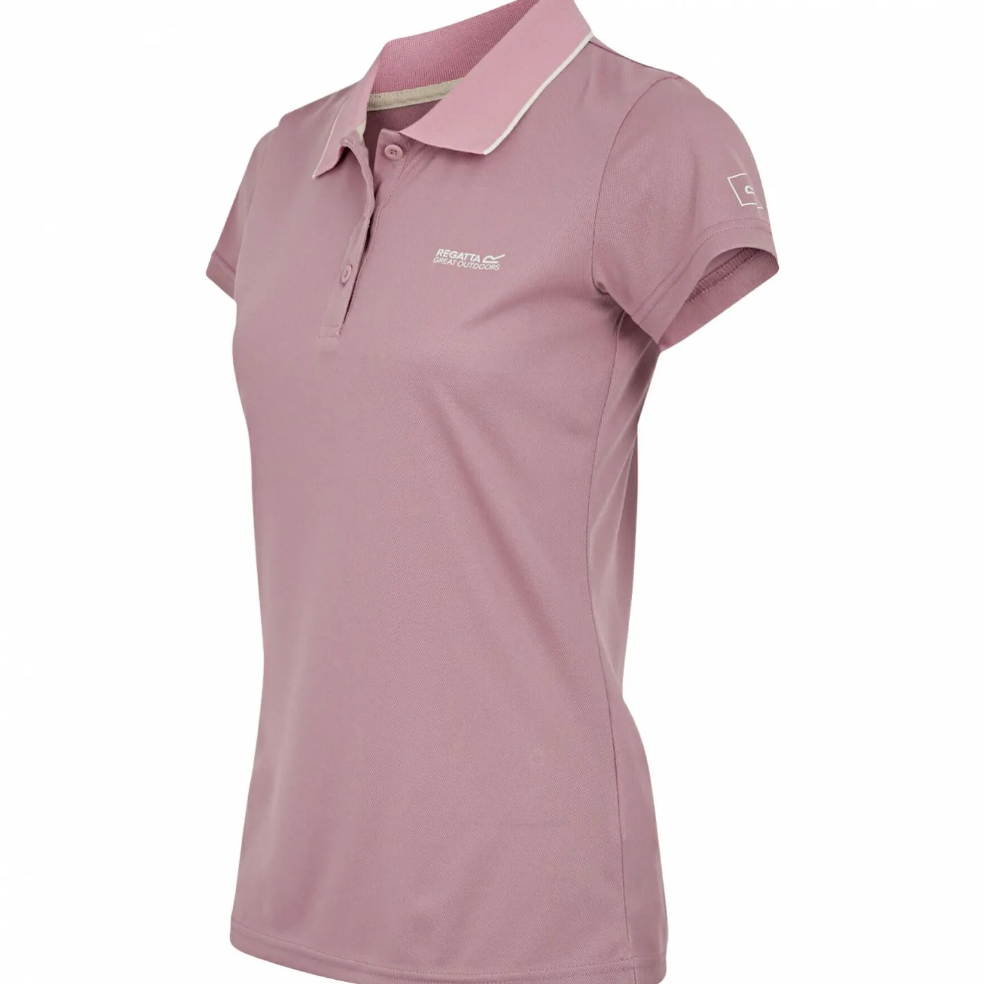 Sale Regatta Maverick V Polo-Shirt Damen (Lilas)