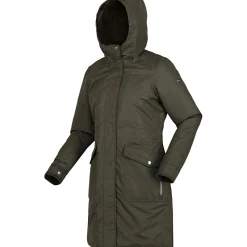 Clearance Regatta Romine Parka Damen (Dark Khaki)