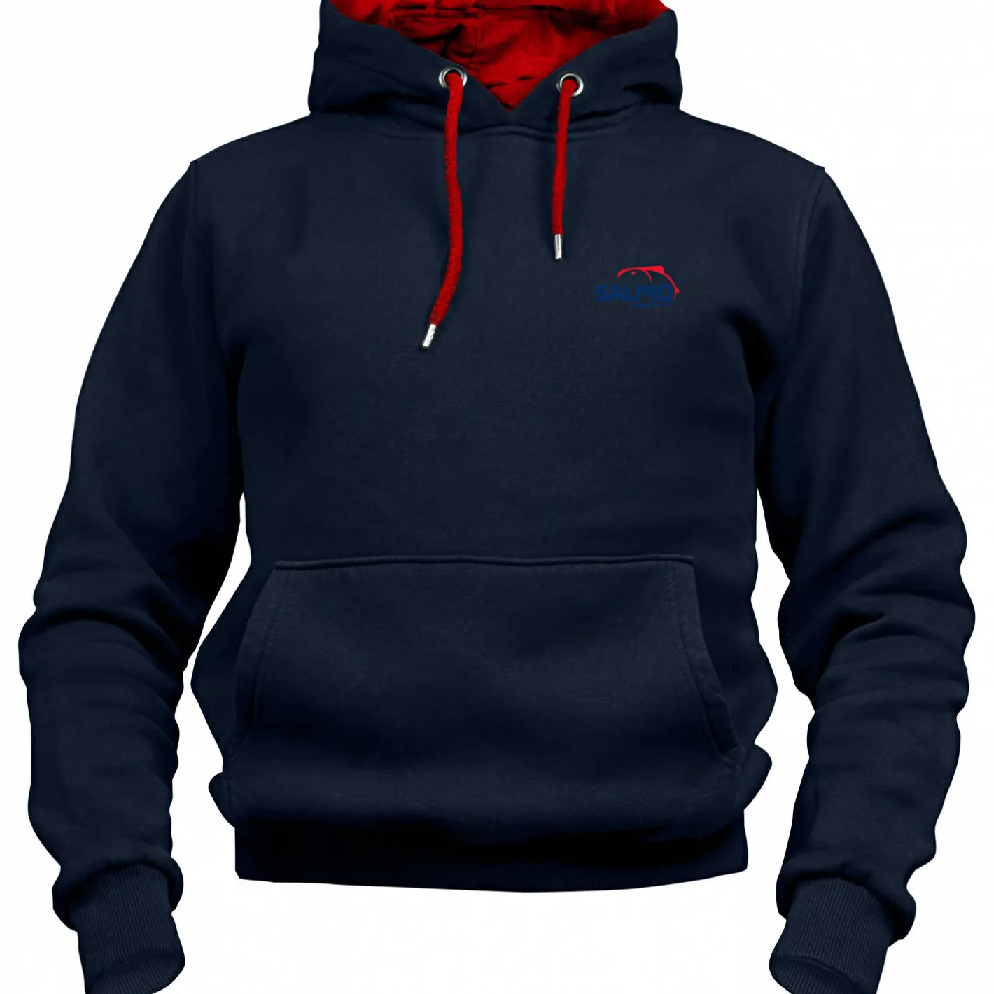 Salmo Angelpullover & -Strickjacken<Hoodie Herren (Blau/Rot)