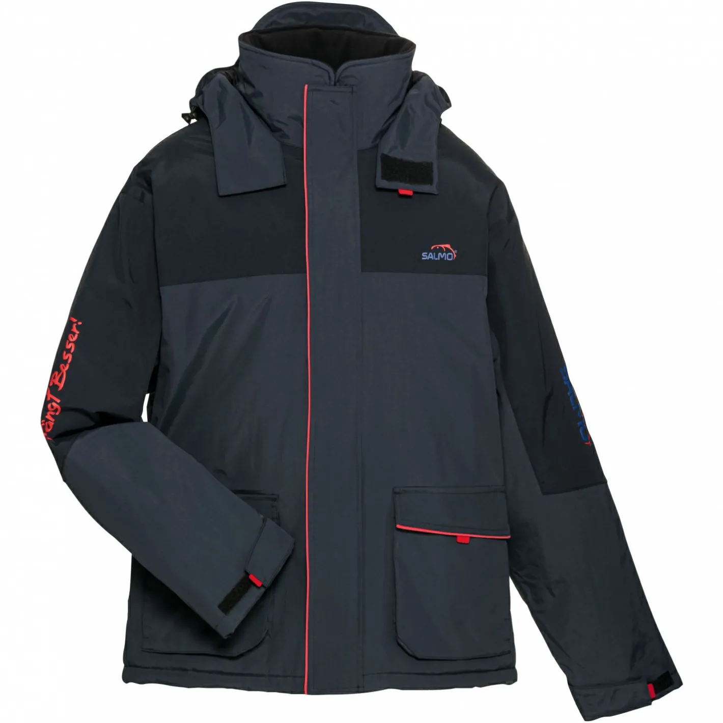 Outlet Salmo Outdoorjacke Joppe Herren (Blau/Schwarz)