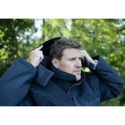Outlet Salmo Outdoorjacke Joppe Herren (Blau/Schwarz)