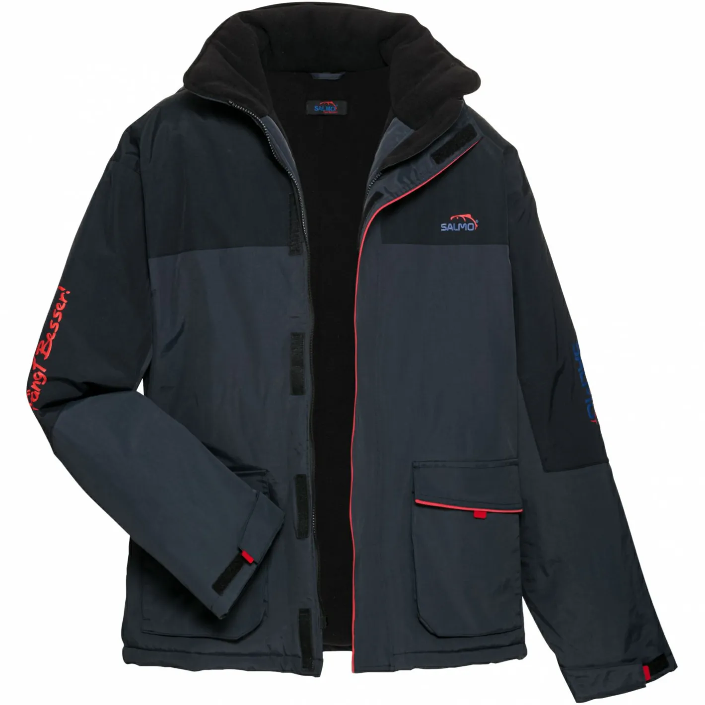 Outlet Salmo Outdoorjacke Joppe Herren (Blau/Schwarz)