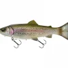 Savage Gear Wobbler<3D Line Thru Pulsetail Trout (Clear Rainbow Trout)