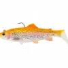 Savage Gear Gummiköder ·Gummifische & Shads<3D Trout Shad (Golden Albino)