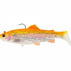 Savage Gear Gummiköder ·Gummifische & Shads<3D Trout Shad (Golden Albino)