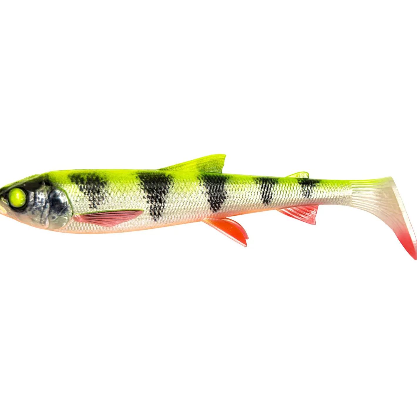 Savage Gear Gummiköder ·Gummifische & Shads<3D Whitefish Shad (Lemon Tiger)