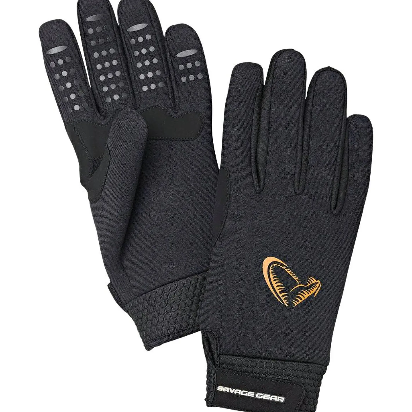 Savage Gear Outdoor- & Angel-Handschuhe<Neoprene Stretch Gloves (Black)