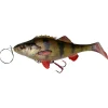 Savage Gear Gummiköder ·Fertig Montierte Gummifische|Raubfischangeln Kunstköder<Shad 4D Perch (Perch)