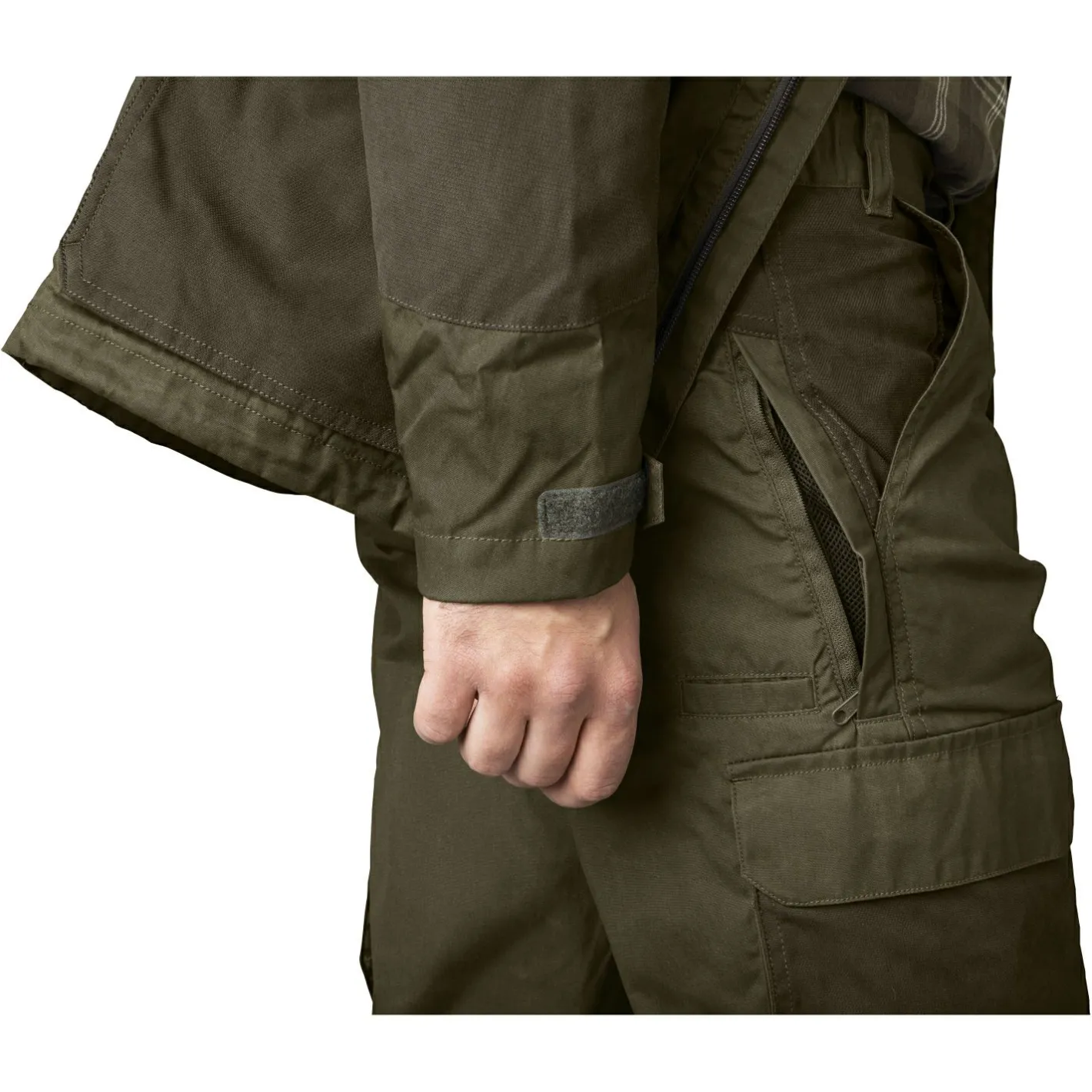 Hot Seeland Key-Point Elements Trousers Herren (Pine Green/Dark Brown)