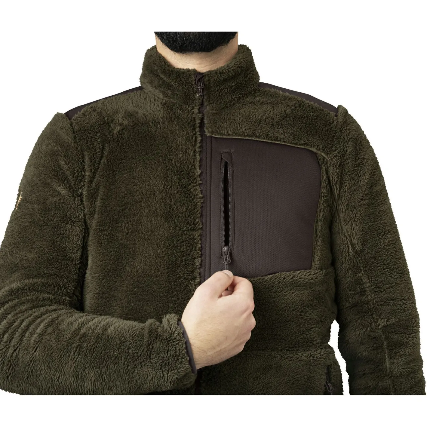 Best Seeland Noah Fleece Faserpelzjacke Herren (Pine Green)