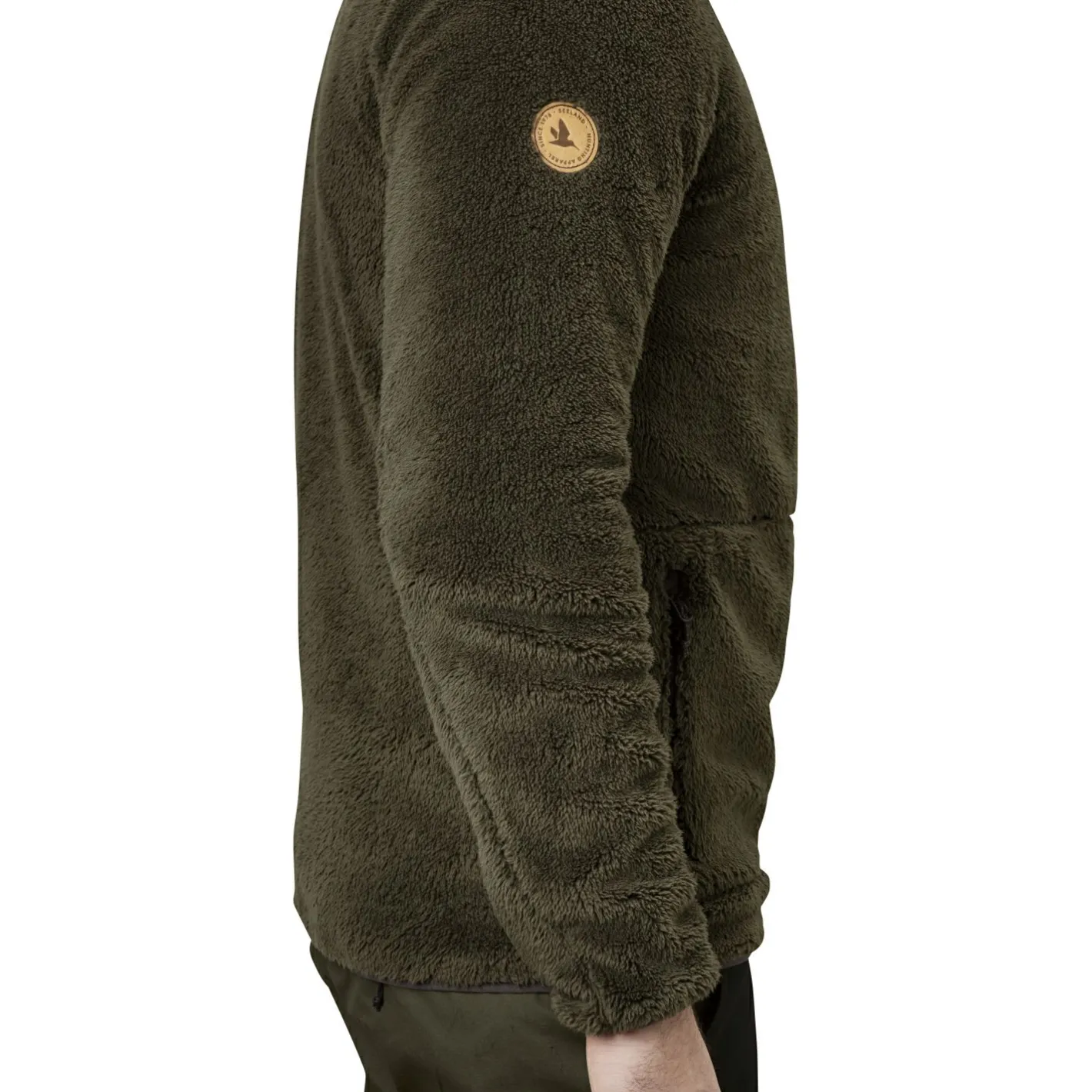 Best Seeland Noah Fleece Faserpelzjacke Herren (Pine Green)