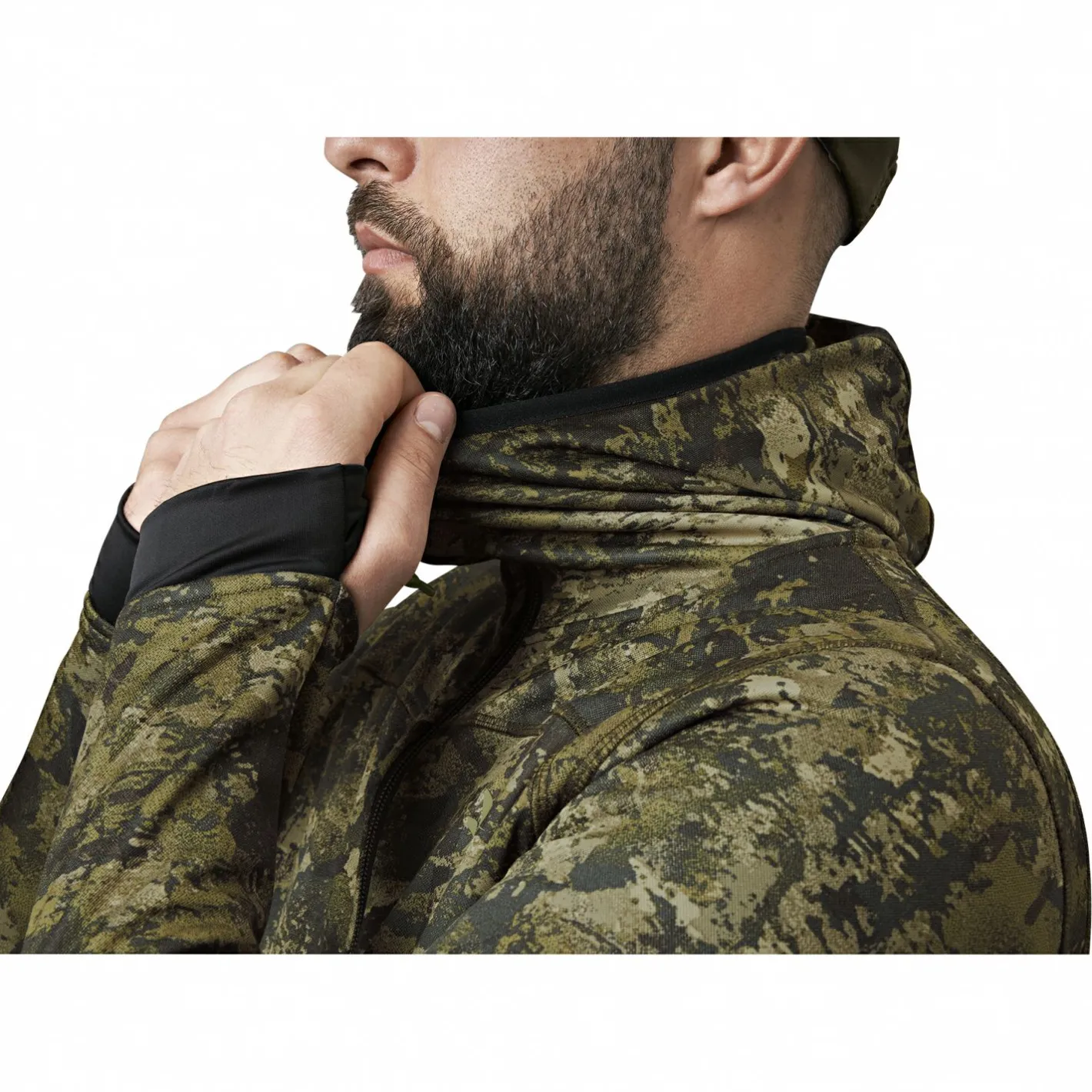 Online Seeland Power Camo Fleece Jacket Herren (InVis Green)