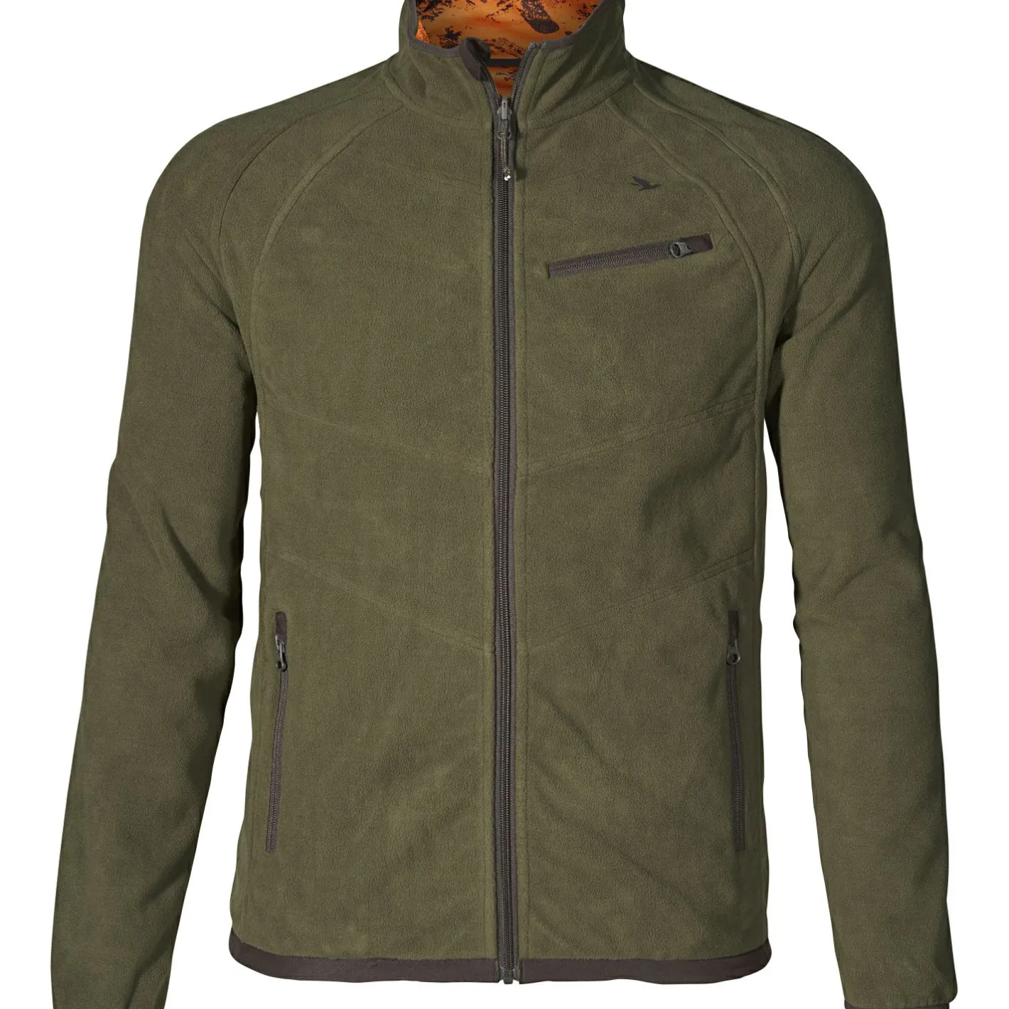 Seeland Outdoor- & Angel-Jacken<Vantage Reversible Fleece Jacket Herren (Pine Green/InVis Orange Blaze)